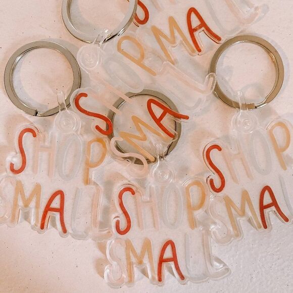 Shop small acrylic keychain - Picture 1 of 1